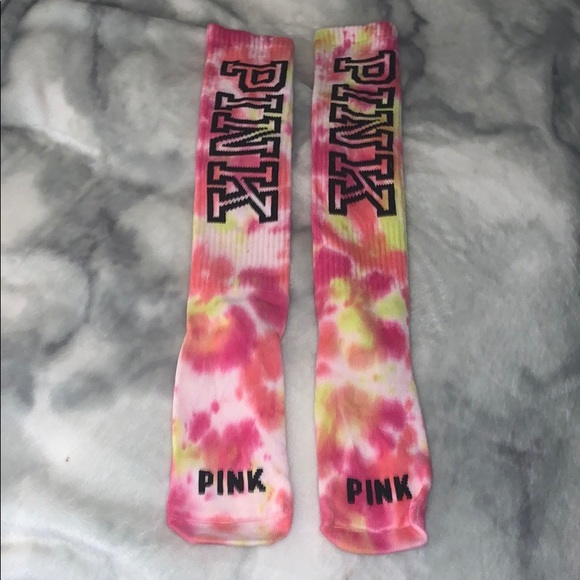 PINK Victoria's Secret Other - PINK tye dye socks